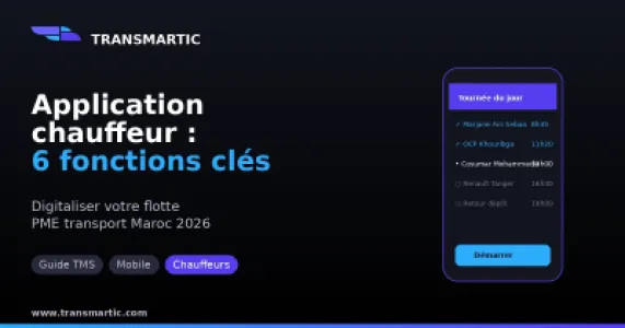 Application chauffeur : les 6 fonctions indispensables pour digitaliser votre flotte