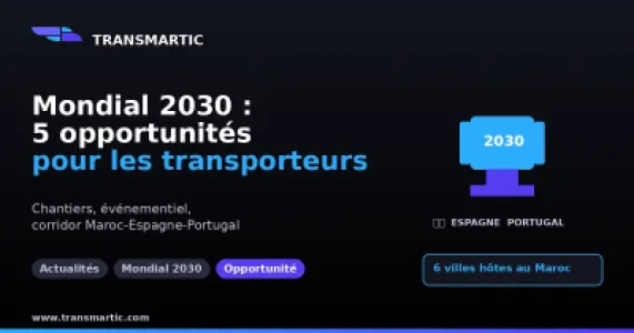 Mondial 2030 : 5 opportunités concrètes pour les PME transport marocaines
