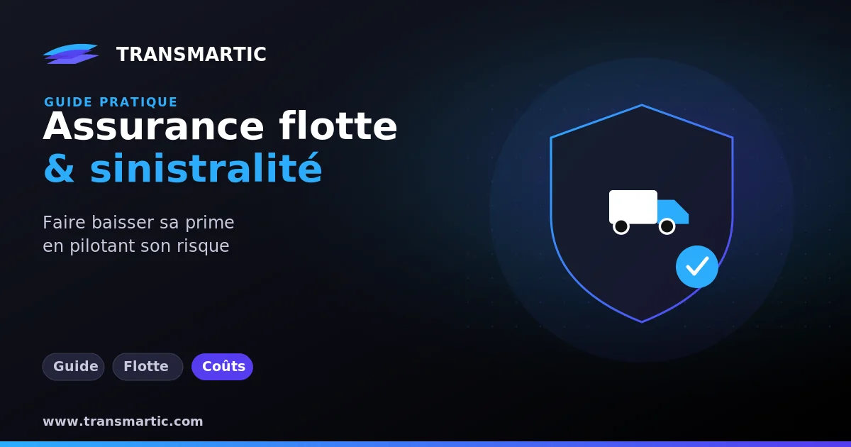 Assurance flotte transport : comment réduire sa prime en pilotant la sinistralité